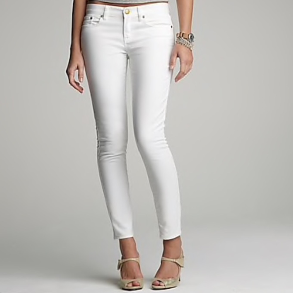 J. Crew Toothpick Ankle Jeans